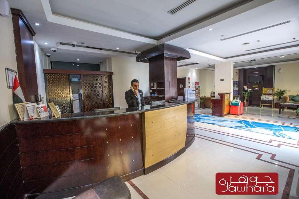 Al Jawhara Metro Hotel Дубай Інтер'єр фото